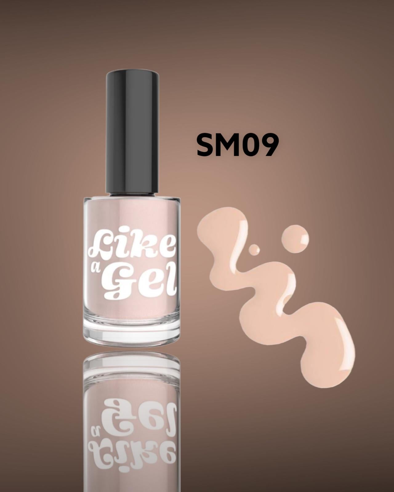 Like a Gel Nagellack mit Gel-Effekt Nude 10 ml (SM09)