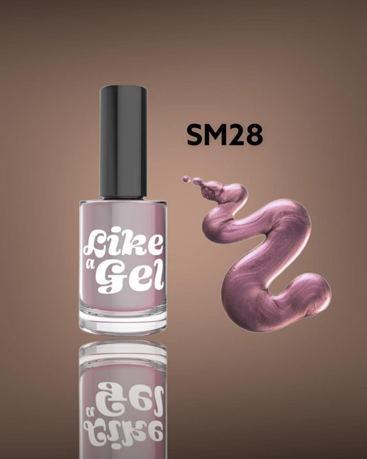 Like a Gel Nagellack mit Gel-Effekt Pearl Pink 10 ml (SM28)