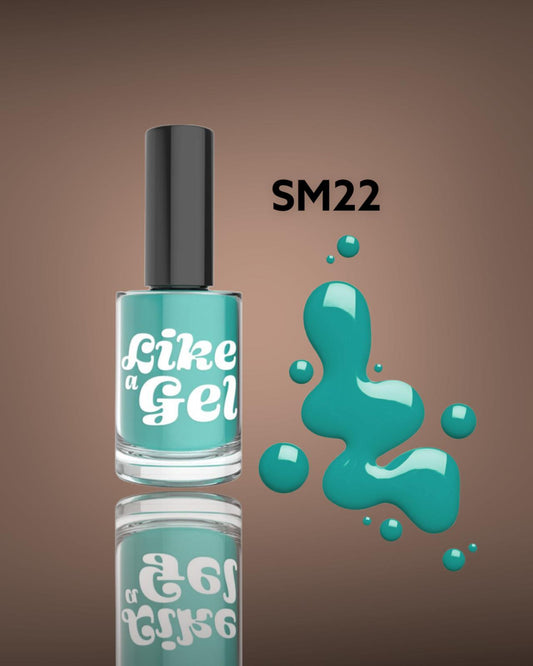 Like a Gel Nagellack mit Gel-Effekt Pine Green 10 ml (SM22)