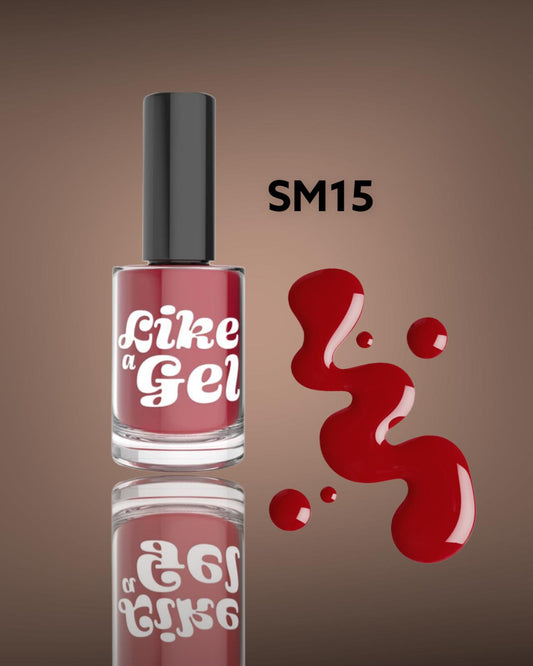 Like a Gel Nagellack mit Gel-Effekt Cherry 10 ml (SM15)