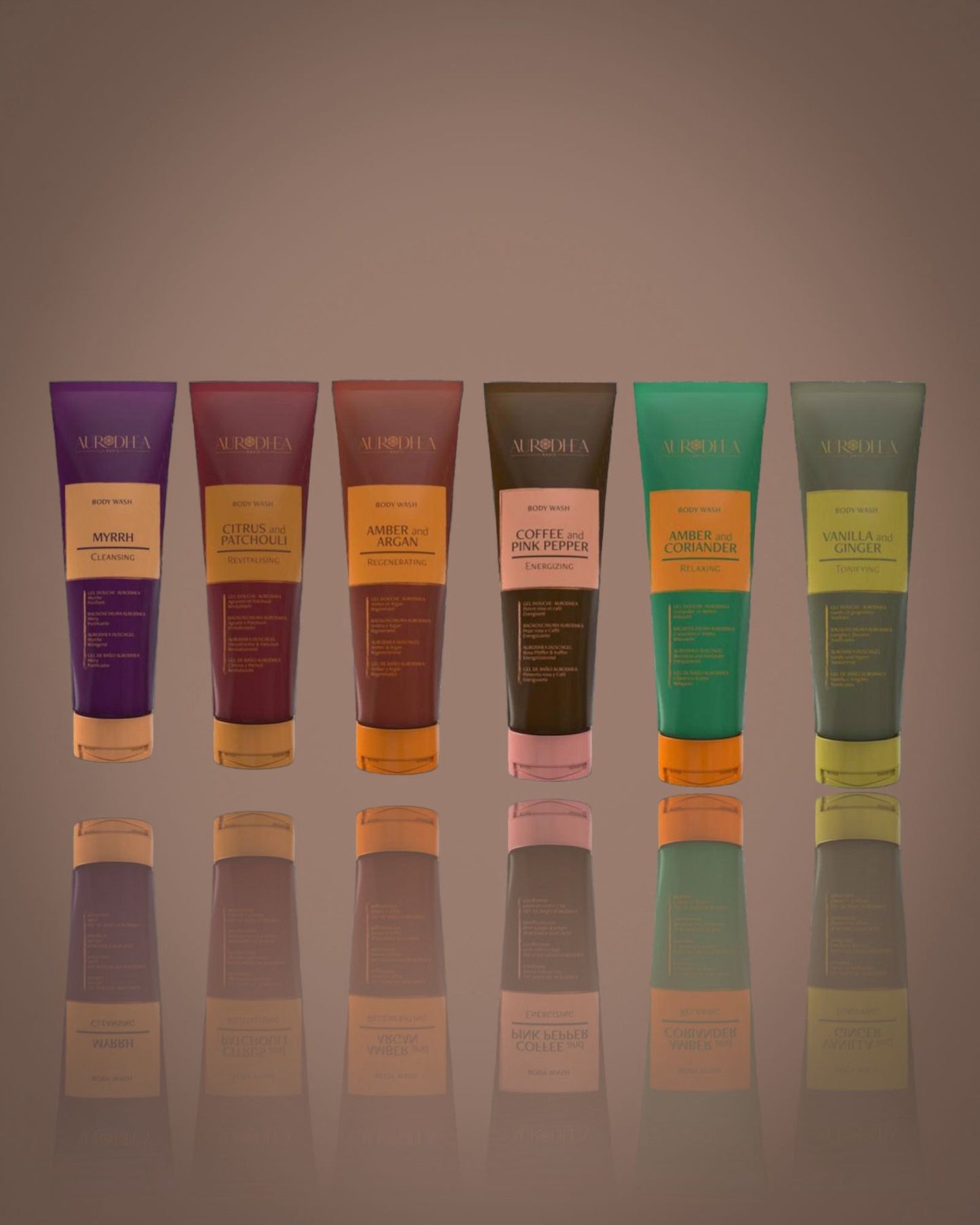 Gel doccia Aurodhea 250ml (DISPONIBILE IN DIVERSE FRAGRANZE)