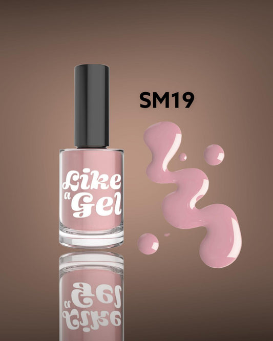 Like a Gel Nagellack mit Gel-Effekt Mauve 10 ml (SM19)