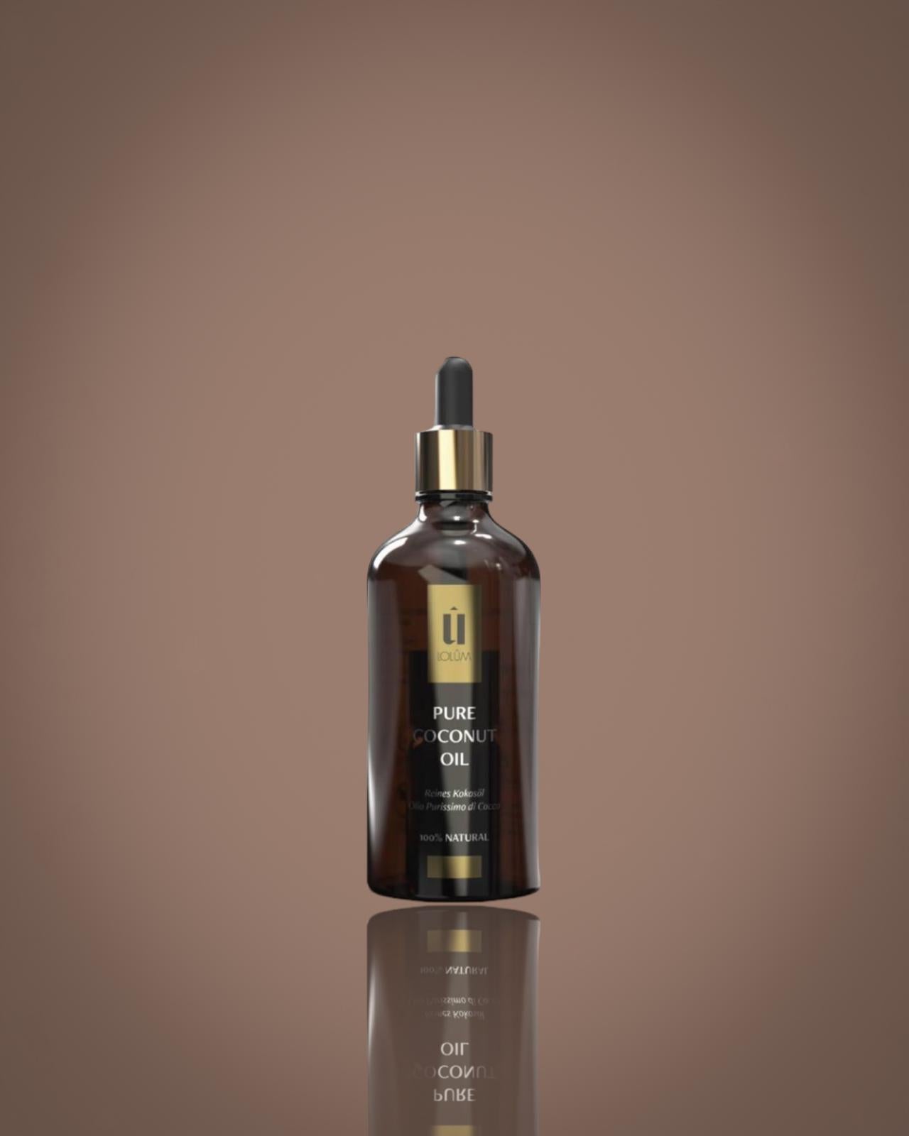 Pure coconut oil with sweet almond oil 100ml (U14B)