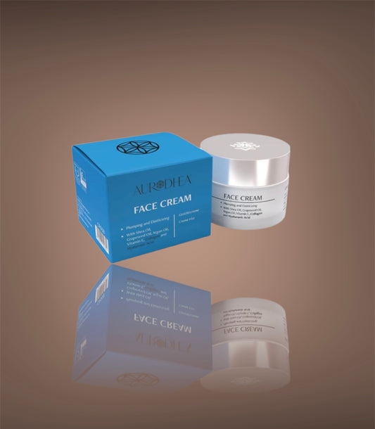 Face cream with collagen and hyaluronic acid 50ml (CR05B)