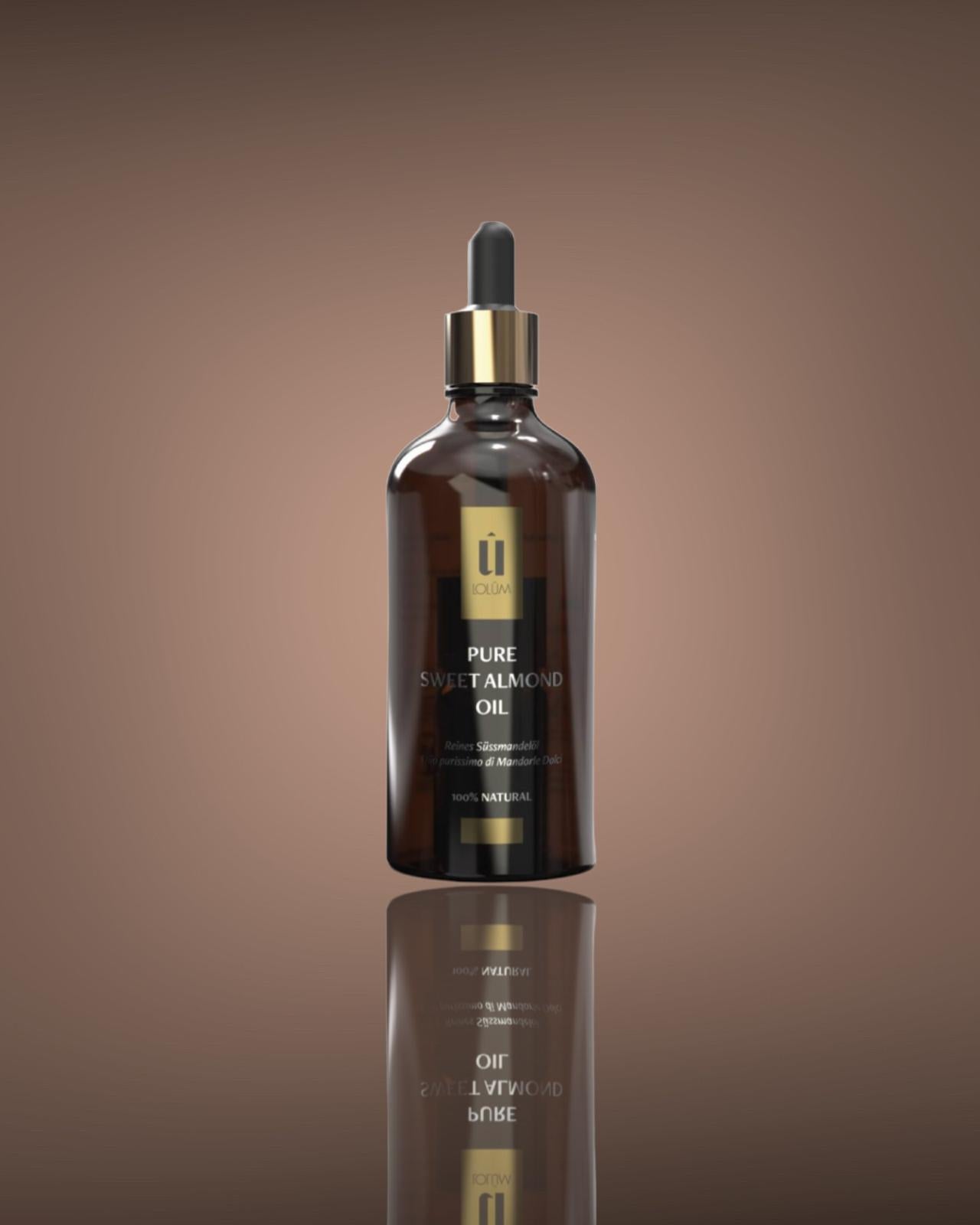 Pure sweet almond oil 100ml (U01B)