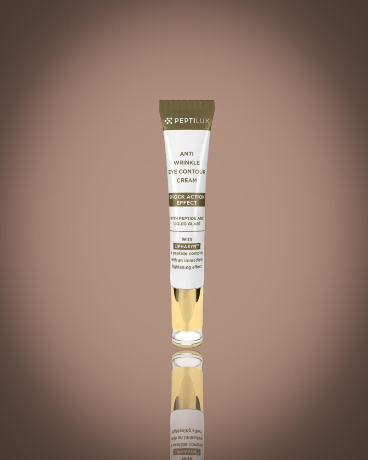 Peptilux Augencreme gegen Tränensäcke/Falten/Augenringe 20ml (LUX001)
