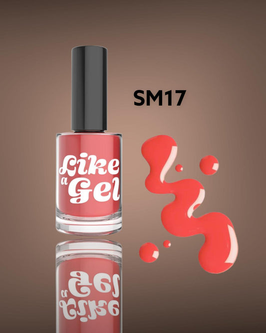 Like a Gel Nagellack mit Gel-Effekt Geranium 10 ml (SM17)